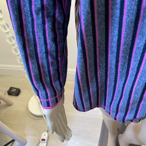 Anne Klein Striped Pajama Set Sz M - Picture 5 of 15